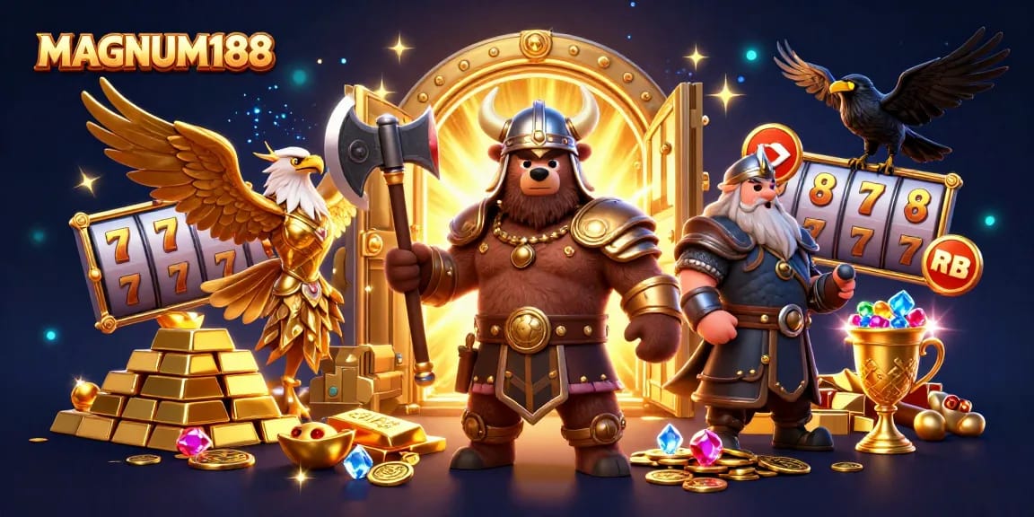 Win big with MAGNUM188 in an immersive, dazzling online slot gaming experience.