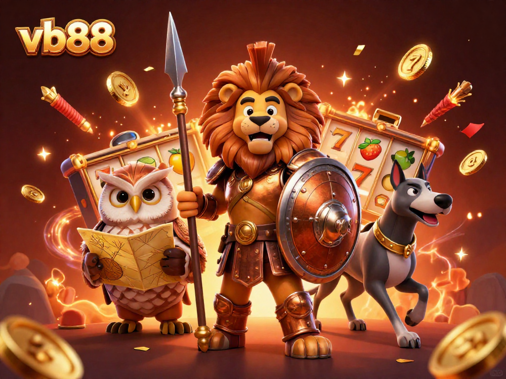 Experience thrilling moments at vb88 with vibrant slots, energetic characters, and captivating fireworks.