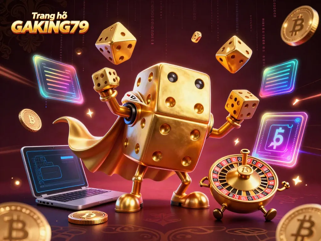Experience Trang chủ GAKING79 with vibrant 3D cartoon characters and dynamic gaming elements.