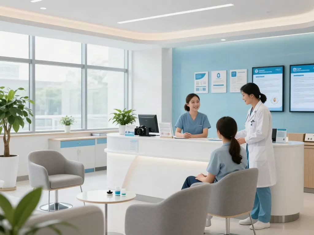 link gacor and healthcare provider ensuring optimal patient care in a modern clinic setting