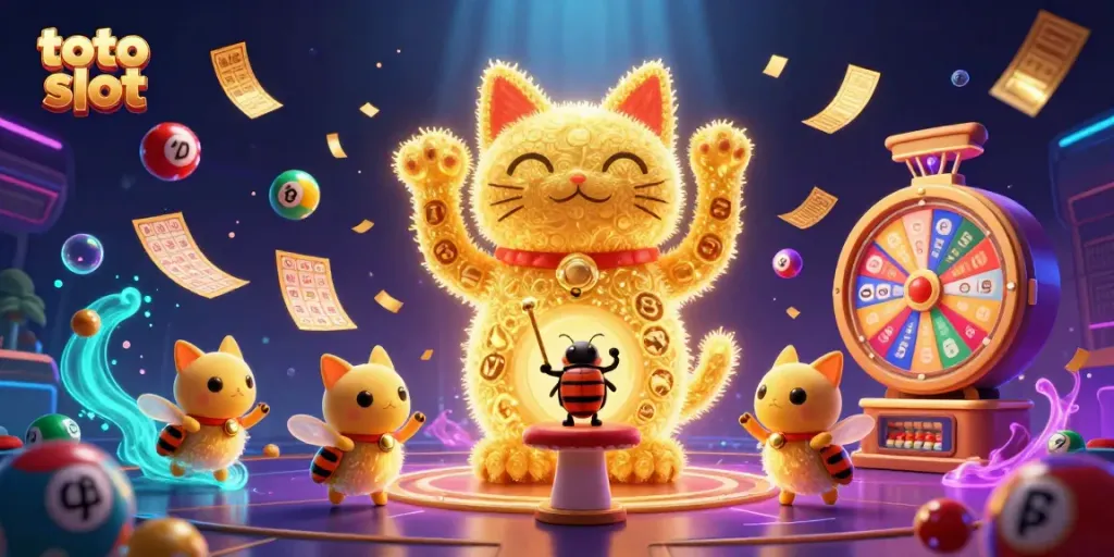 Engage with the thrilling toto slot experience through dynamic symbols and colorful elements.